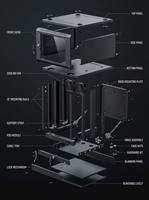 Boîtier de serveur informatique IA en rack 4U 5U sur mesure, fabrication de tôlerie de précision, boîtier d'ordinateur industriel avec aérations de refroidissement