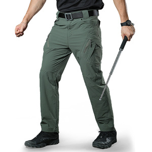Pantalon tactique d'été Mingpeng IX9 pour homme, pantalon de randonnée et d'alpinisme à séchage rapide, kaki, respirant, vêtements d'extérieur - Product Image 4