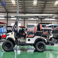 Carrito de Golf Eléctrico CAMP de 4 Plazas, Homologado para Calle, Batería de Litio de 48V 72V, Precio al por Mayor, Fabricante y Proveedor
