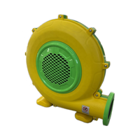 Ventilateur électrique commercial de haute qualité à faible bruit de 1100 W, vente chaude, jaune PE, installation facile, château gonflable d'intérieur