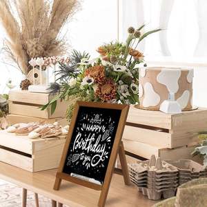 Panneau en ardoise encadrée en bois pour la décoration de cuisine, bar, mariage, citation sur le <span class=keywords><strong>vin</strong></span>, art mural, décoration intérieure écologique, <span class=keywords><strong>restaurant</strong></span> - Product Image 1