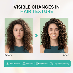 Crème définissante pour boucles Pallamina Organic Vegan avec complexe d'avocat et d'aloe vera pour cheveux ondulés, bouclés et crépus, pour brillance et souplesse - Product Image 6