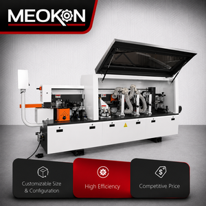 เครื่องตัดขอบอัตโนมัติแบบสองหัว สำหรับงานไม้ ตู้เฟอร์นิเจอร์ MDF PVC ระบบตัดขอบอัตโนมัติแบบสองหัว สำหรับงาน Pr - Product Image 1
