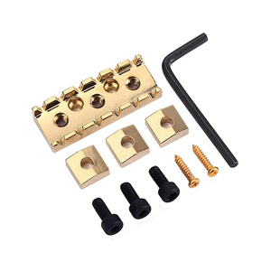 Promotion : Écrou de verrouillage de cordes 43 mm pour pont tremolo Floyd Rose, doré - Product Image 3