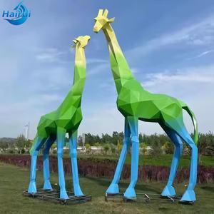 Statues d'animaux sur mesure, décoration intérieure, décoration extérieure grandeur nature, <span class=keywords><strong>girafe</strong></span> créative en résine, statue de <span class=keywords><strong>girafe</strong></span> - Product Image 6