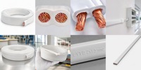 Câble plat BVVB 2x1mm² 2x1.5mm² à conducteur en cuivre, isolé et gainé en PVC, pour câblage domestique et éclairage intérieur