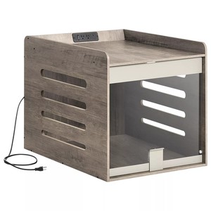 Tavolino Traspirante Moderno in Legno per Animali Domestici con Presa di Corrente Integrata e Porta USB, per Cani e Gatti, Utilizzabile in Tutte le Stagioni - Vendita all'Ingrosso Diretta dalla Fabbrica - Product Image 4