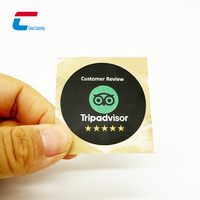 Dia 75/100mm redondo NTAG 213 grifo para dar etiquetas adhesivas código QR impresión personalizada Iglesia NFC etiqueta