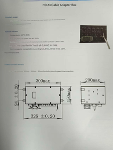กล่องอะแดปเตอร์สายเคเบิล ND-13 แบบสั่งทำพิเศษ - Product Image 6