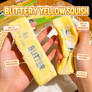 Juguete Sensorial Antiestrés de Cera con Forma de Comida, Sonido Crujiente, ASMR, para Aliviar el Estrés - Product Image 1