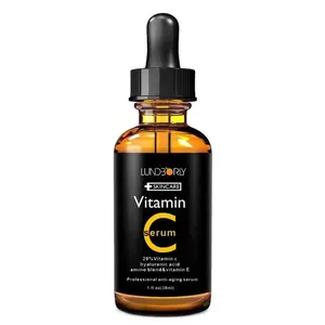 Serum Vitamin C Wajah Alami dengan Vit E, Serum Wajah Pelembap Anti Penuaan Alami