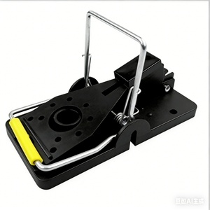 Piège à souris à haute sensibilité, piège à rats en plastique durable pour le contrôle des souris et des rats en intérieur et en extérieur - Product Image 3