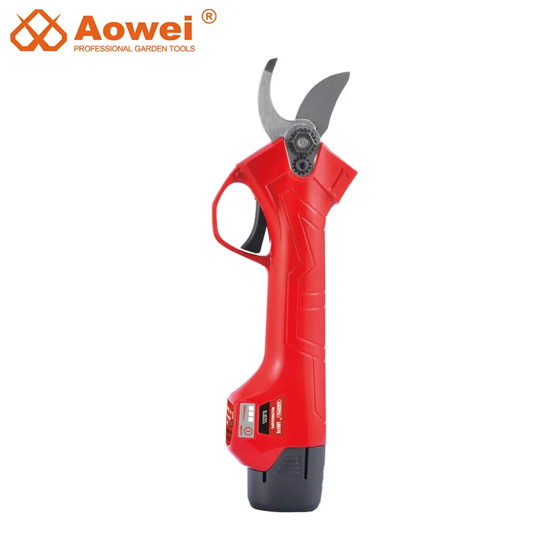 AOWEI Electric Shears 16V Strong Steel Blade Garden Trimmers tesoura sem fio com 2 baterias de lítio