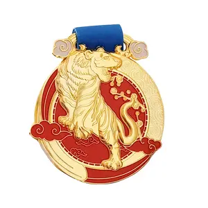 เหรียญทองรางวัลกีฬามาราธอนโลหะสั่งทำได้จากโรงงานเซินเจิ้น