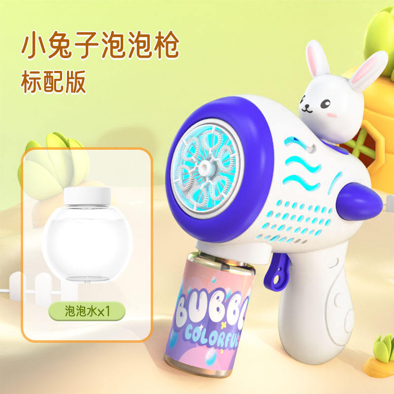 Doll bunny bubble machine