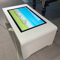 Table intelligente de 43 pouces Android pour enfants avec écran tactile interactif étanche, table de jeux LCD