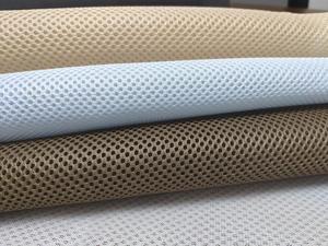 Vải lưới Spacer 3D thoáng khí 100% sợi dệt nhuộm, chất liệu Polyester, dệt kim nhẹ, kiểu dệt Tricot Giang Tô, dùng làm vỏ ghế - Product Image 3