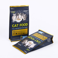 15kg 20kg Ziplock Feuille d'aluminium plastique personnalisé sec Pet Fond plat Chat Chien Sacs d'emballage alimentaire