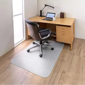 Tapis de sol de chaise de bureau en Pvc Transparent écologique