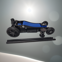 Cric hydraulique 3T tout-terrain pour voiture, outil de levage de véhicule, chariot à grandes roues pour course tout-terrain, cric de voiture à haute cléance