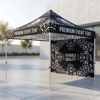 Carpa Plegable Económica de Acero 1015, Carpa con Impresión Personalizada, Gazebo Publicitario, Carpa para Ferias Comerciales en Venta