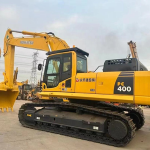 Excavadora de cadenas Komatsu PC400-7 usada con pocas horas de trabajo, 40 toneladas, maquinaria de excavación de minería de alta resistencia, construcción japonesa duradera - Product Image 1