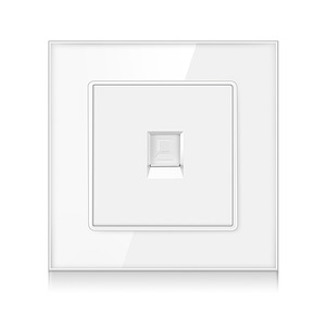 แผงสวิตช์ติดผนังกระจกนิรภัย 86 มม. 2 ช่อง ควบคุมแบบสัมผัส ติดตั้งแบบ Dark Armor - Product Image 3