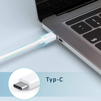 Adaptateur d'alimentation pour ordinateur portable USB C 65W Type C Alimentation PD Chargeur mural rapide pour MacBook Huawei Lenovo Dell HP Xiaomi Ordinateur portable