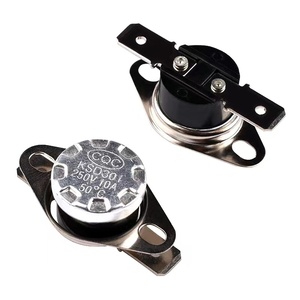 KSD301 Flat Foot <strong>Temperature</strong> <strong>Control</strong> Switch 40-150 Degrees 250V/10A Normally Open <strong>Electronic</strong> Component - Product Image 2