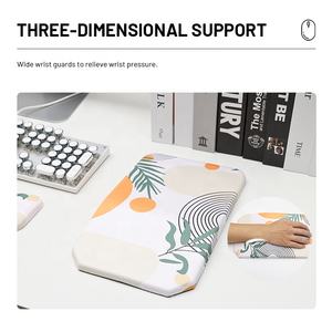 Ergonomisches kabelloses PC-Gamer-Mauspad Benutzer definierte Schreibtisch matte mit Cloud Speed Wrist Rest Fabric Ramp Gaming-Mauspad - Product Image 2