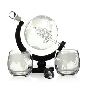 Decantador de Whisky con Forma de Globo de 35 Oz, Regalo para Hombres, Papá, Día del Padre, Aniversario, Hermano, Bourbon, Vino, Mancave, Decantador de Licores - Product Image 6