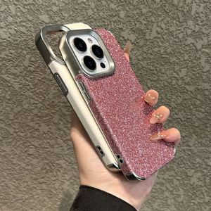 เคสโทรศัพท์มือถือแบบหรูหรา ประดับกลิตเตอร์ สำหรับ iPhone 17 11 12 13 14 15 Plus 16 Pro Max  วัสดุซิลิโคนนิ่ม กันกระแทก - Product Image 2