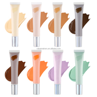 Correcteur liquide longue durée à couverture complète pour contrôle de l'huile hydratante de marque privée pour le visage correcteur éclaircissant à l'épreuve de l'eau