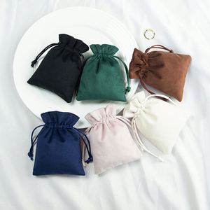 Sacs à poussière en velours doux avec cordon de serrage, conteneurs à bijoux, pochettes de rangement pour accessoires - Product Image 2