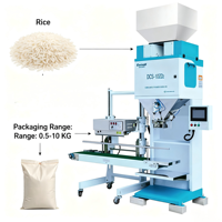 Machine de pesage et d'ensachage automatique de riz Ewinall DCS-10ZD2 0,5-10 kg avec précision de 1 g pour les petits sacs de riz