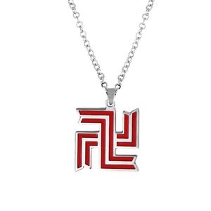 Collar con el Logotipo de la Banda <span class=keywords><strong>Manji</strong></span> de <span class=keywords><strong>Tokyo</strong></span> Revengers, Joyería de Metal Rojo de Doble Cara, Pendientes, Llavero con el Logotipo de la Banda <span class=keywords><strong>Manji</strong></span>, Regalo - Product Image 4