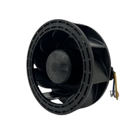 100x42mm Hochdruck 12V/24V/48V DC Bürstenloser Radialventilator mit Kunststoffblättern, Doppelkugellager und Kupfermotor