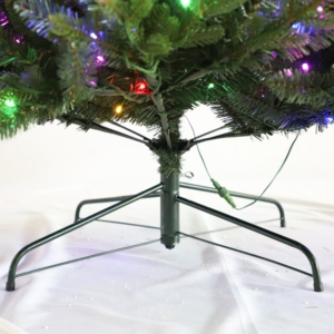 Лидер продаж, 2024, Рождественский Декор, искусственная новогодняя елка из ПЭ и ПВХ с подсветкой RGB и металлическим <span class=keywords><strong>Standr</strong></span> - Product Image 5