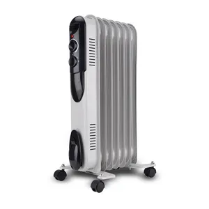 High Quality Electric Oil Filled Portable Radiant Burning Heater for Indoor Use With LCD Display Oil Heater