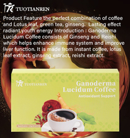 Amincissant la poudre instantanée de mélange de café avec le contrôle vert de perte de poids d'extrait de grain de café