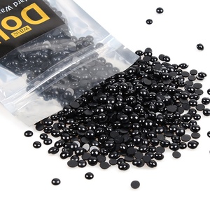 300g Cera Depilatoria Nera in Perle per <span class=keywords><strong>Depilazione</strong></span> Braccia Corpo Zona Bikini Uso Professionale Salone di Bellezza Rimozione Peli - Product Image 3