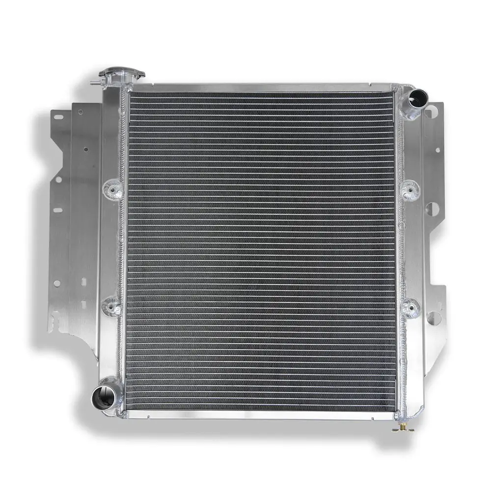 Gepolijste Afwerking Voor 1997-2006 Jeep Wrangler Tj Volledige Aluminium Radiator