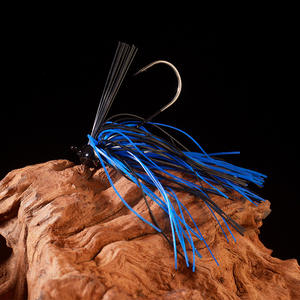 Saia de borracha 12g/5cm Rodada Chumbo Cabeça De Futebol Gabarito Moldes Saias Cabeças Isca De Pesca Buzzbait - Product Image 3