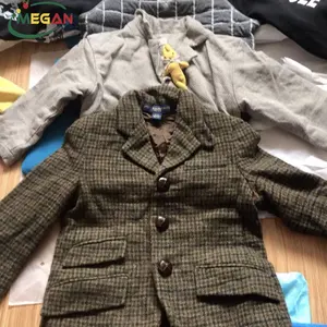 Megan grosir vendor pakaian bekas Bales bekas pria, jas Formal dan blazer bekas