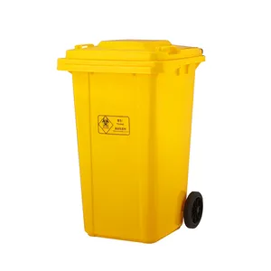 Good Quality 100 Liter Recycle Plastic Wheeled Garbage Container Rubbish Bin