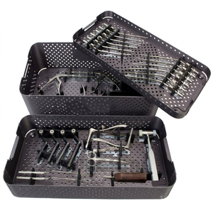 Ensemble d'instruments endoscopiques hypophysaires de qualité supérieure en acier, plastique et métal, certifiés CE, par Hasni Surgical - Product Image 1