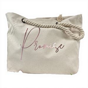 Bolso grande de tamaño XL con cremallera, de lona trenzada de algodón, con asa única, especialmente lo que buscas. - Product Image 4