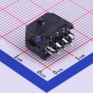 430450624 Wire-to-Board Pin Header Through hole Component (THT),P=3mm Connector 2x3P 3mm Through Hole Micro-Fit (MX 3.0) - Product Image 2