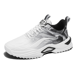 Zapatos Deportivos Casuales para Hombre, Estilo Deportivo, Parte Superior de Tela Transpirable con Suela de Goma Antideslizante para Todas las Temporadas - Product Image 1