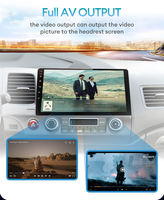 Lecteur MP5 universel pour voiture Android 11 9 pouces 10 pouces avec GPS et aide au recul 4G/5G/WiFi Stéréo audio pour voiture